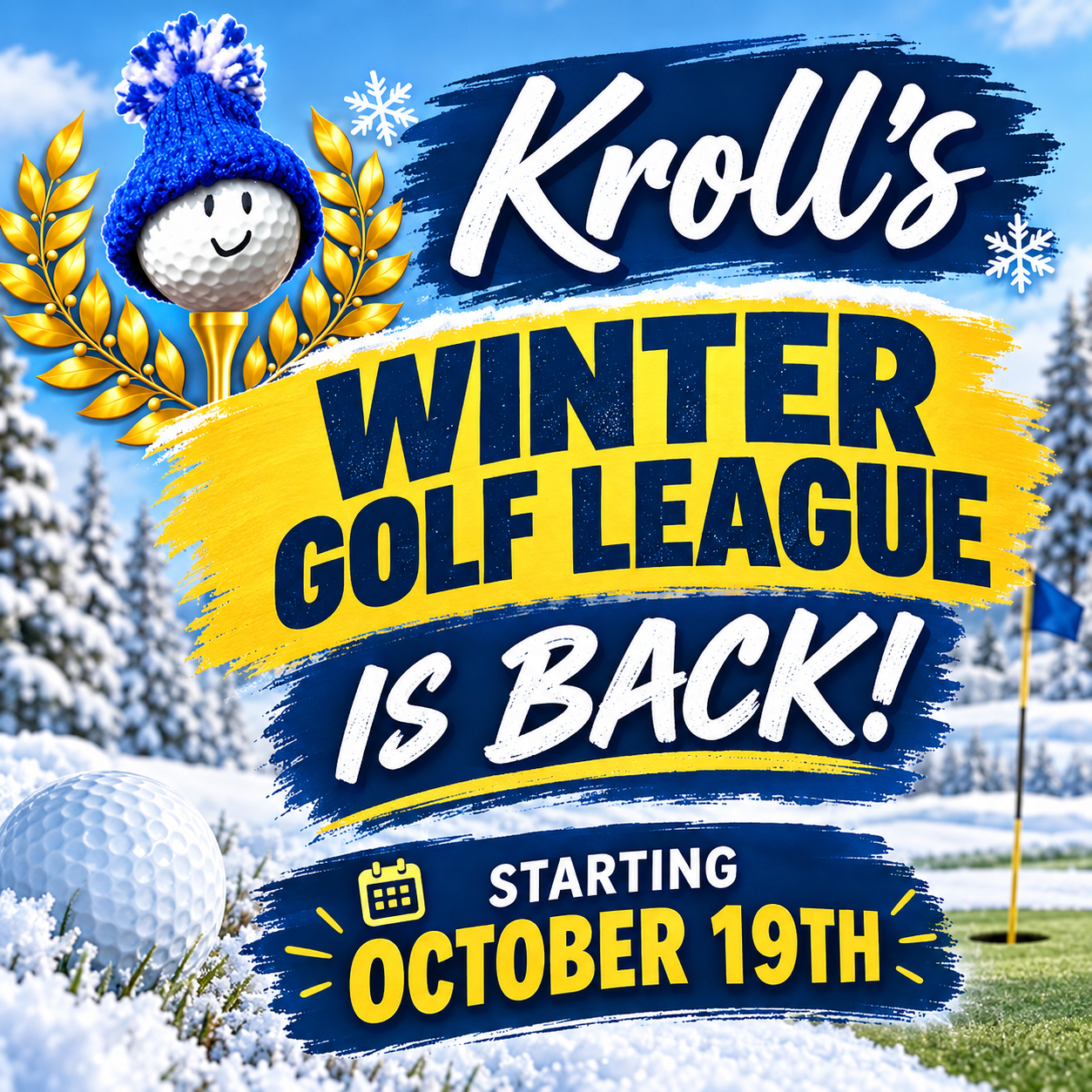Winter Golf League is Back!